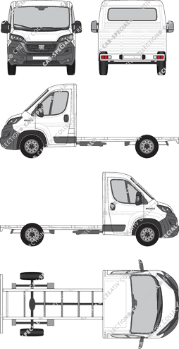 Fiat Ducato, Chassis for superstructures, L2, single cab (2021)