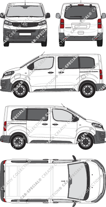 Fiat E-Scudo camionnette, 2022–2024 (Fiat_646)