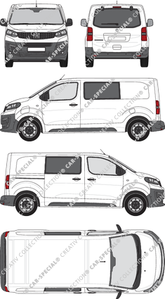 Fiat E-Scudo furgone, 2022–2024 (Fiat_650)