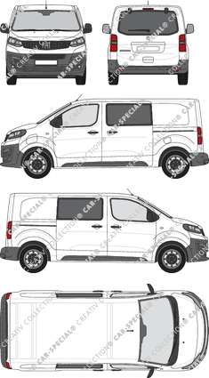 Fiat E-Scudo Kastenwagen, 2022–2024 (Fiat_651)