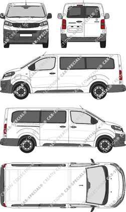 Fiat E-Scudo camionnette, 2022–2024 (Fiat_681)