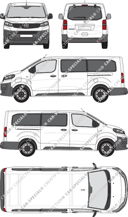 Fiat E-Scudo camionnette, 2022–2024 (Fiat_684)