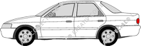 Ford Escort berlina, 1995–2000