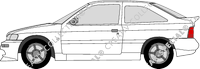 Ford Escort Hatchback, 1992–1996