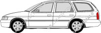 Ford Escort Turnier Station wagon, 1998–2000