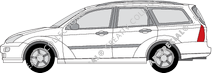 Ford Focus Turnier Station wagon, 1998–2004