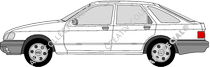 Ford Sierra, 1987–1990