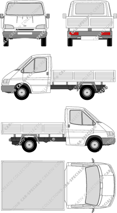 Ford Transit catre, 1994–2000 (Ford_052)