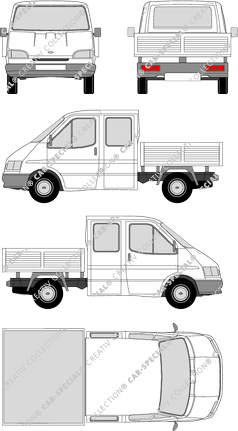 Ford Transit platform, 1994–2000 (Ford_053)