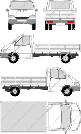 Ford Transit catre, 1994–2000 (Ford_059)