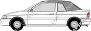 Ford Escort Convertible, 1983–1985