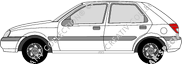Ford Fiesta, 2000–2001