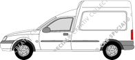 Ford Fiesta Courier, 2000–2001