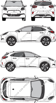 Ford Puma, actueel (sinds 2025) (Ford_1008)