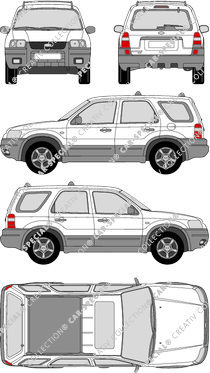 Ford Maverick (Europe), 2001–2004 (Ford_101)