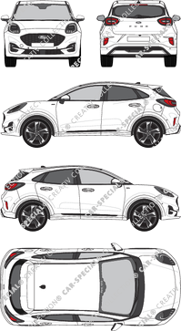 Ford Puma, actueel (sinds 2024) (Ford_1010)