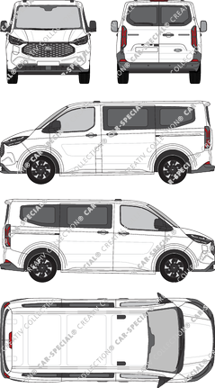 Ford E-Transit Custom, actueel (sinds 2024) (Ford_1011)