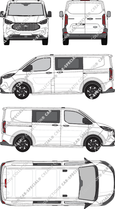 Ford E-Transit Custom, actueel (sinds 2024) (Ford_1015)