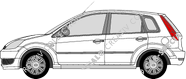 Ford Fiesta Kombilimousine, 2002–2005