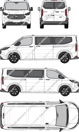 Ford E-Transit Custom, actueel (sinds 2024) (Ford_1023)