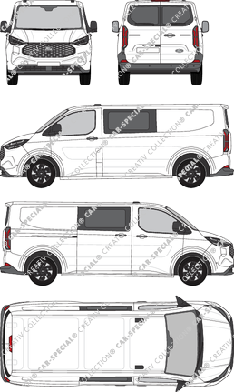 Ford E-Transit Custom, actueel (sinds 2024) (Ford_1026)
