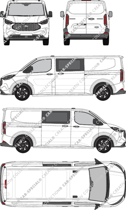Ford E-Transit Custom, actueel (sinds 2024) (Ford_1027)