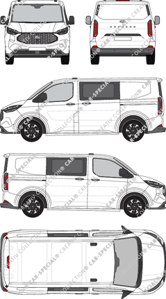 Ford E-Transit Custom, actueel (sinds 2024) (Ford_1039)