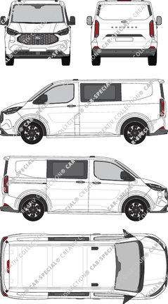 Ford E-Transit Custom, actueel (sinds 2024) (Ford_1040)
