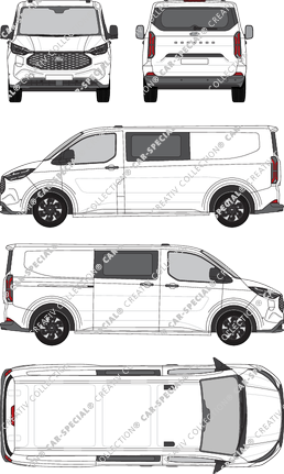 Ford E-Transit Custom, actueel (sinds 2024) (Ford_1050)