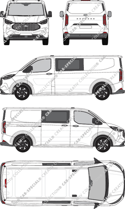 Ford E-Transit Custom, actueel (sinds 2024) (Ford_1052)