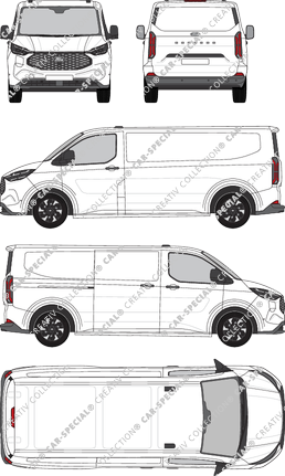 Ford E-Transit Custom, actueel (sinds 2024) (Ford_1058)