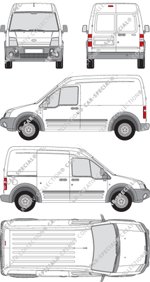 Ford Transit Connect furgone, 2002–2006 (Ford_115)