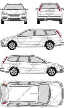 Ford Focus Turnier Kombi, 2005–2007 (Ford_136)