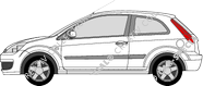 Ford Fiesta Hayon, 2005–2008
