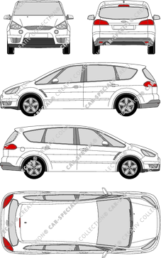 Ford S-Max, break, 5 Doors (2006)