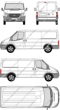 Ford Transit furgón, 2006–2014 (Ford_152)