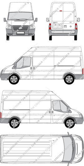 Ford Transit fourgon, 2006–2014 (Ford_156)