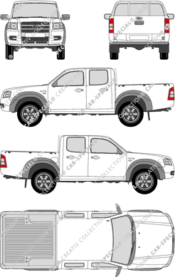 Ford Ranger, 2006–2009 (Ford_175)