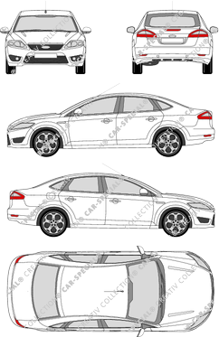 Ford Mondeo, 2007–2015 (Ford_177)