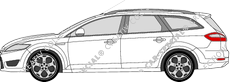 Ford Mondeo Turnier combi, 2007–2010