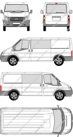 Ford Transit microbús, 2006–2014 (Ford_200)