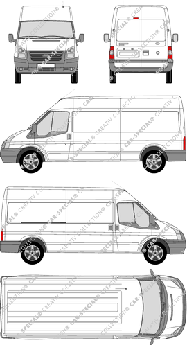 Ford Transit, 2006–2014 (Ford_213)