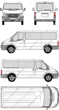 Ford Transit Kleinbus, 2006–2014 (Ford_225)