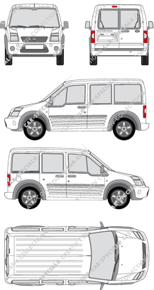Ford Tourneo Connect, 2009–2013 (Ford_250)