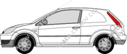 Ford Fiesta Hayon, 2002–2007