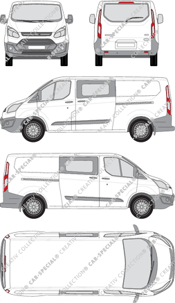 Ford Transit Custom, 2012–2018 (Ford_293)