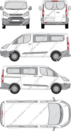 Ford Transit Custom, 2012–2018 (Ford_294)