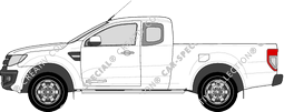 Ford Ranger Pick-up, 2012–2016