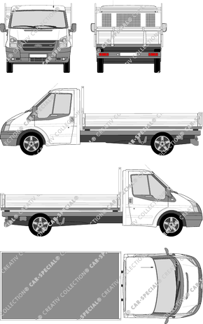 Ford Transit catre, 2006–2014 (Ford_321)