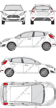 Ford Fiesta, 2013–2017 (Ford_326)
